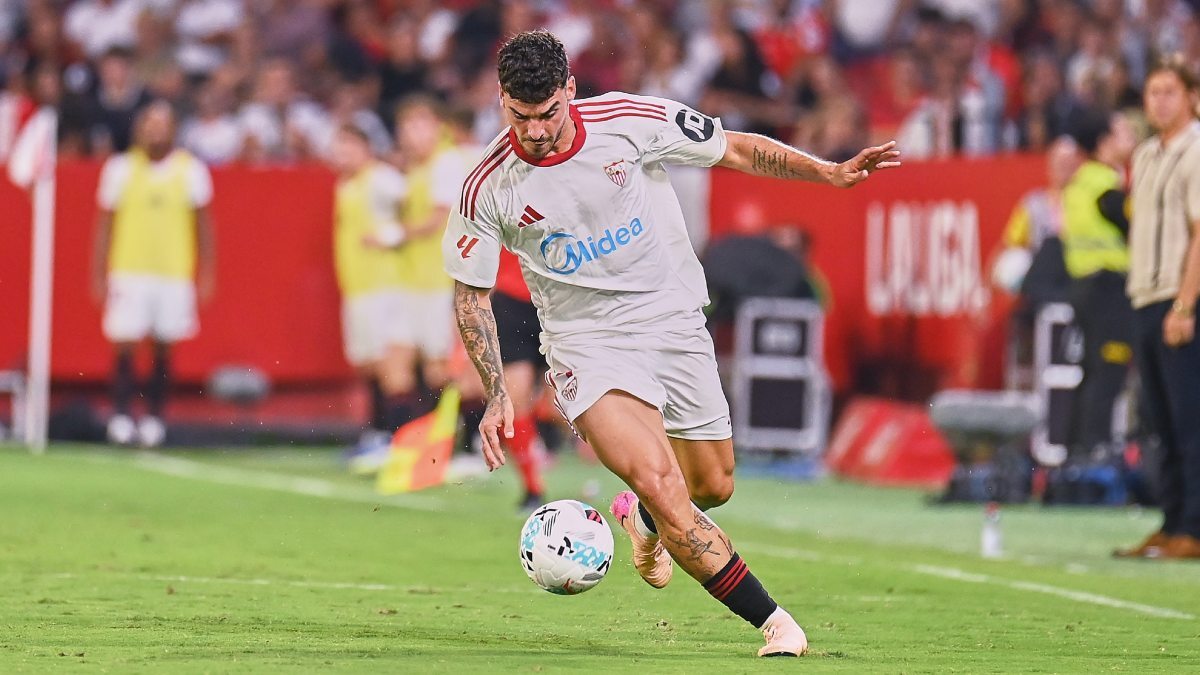Isaac Romero en el Sevilla FC - Getafe CF | Salvador López Medina para El MIRA
