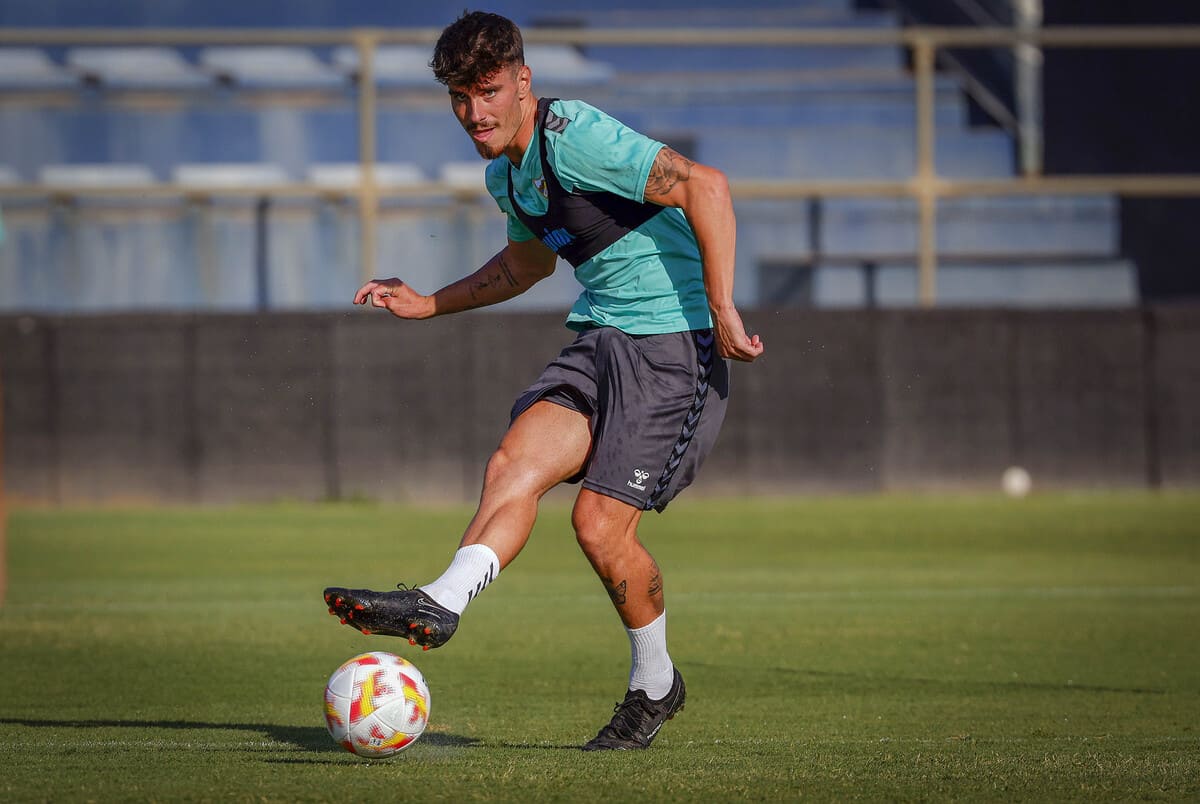 Diego Murillo, jugador del Málaga CF