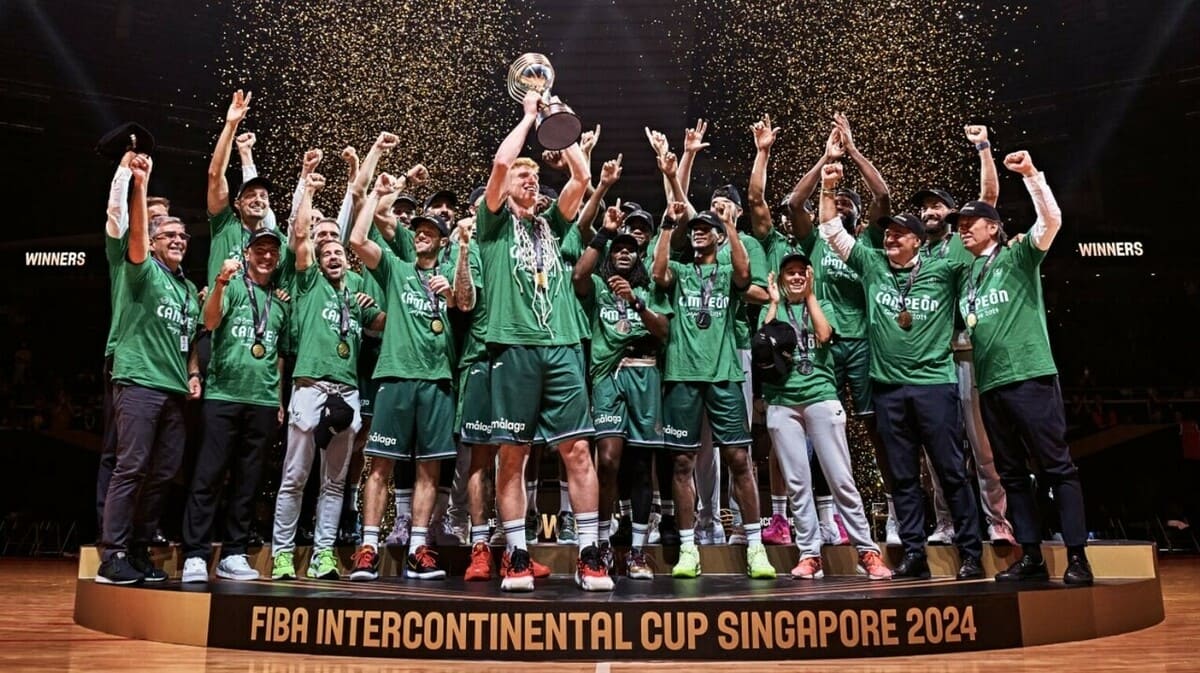 Unicaja Baloncesto, campeón de la Copa Intercontinental FIBA 2024