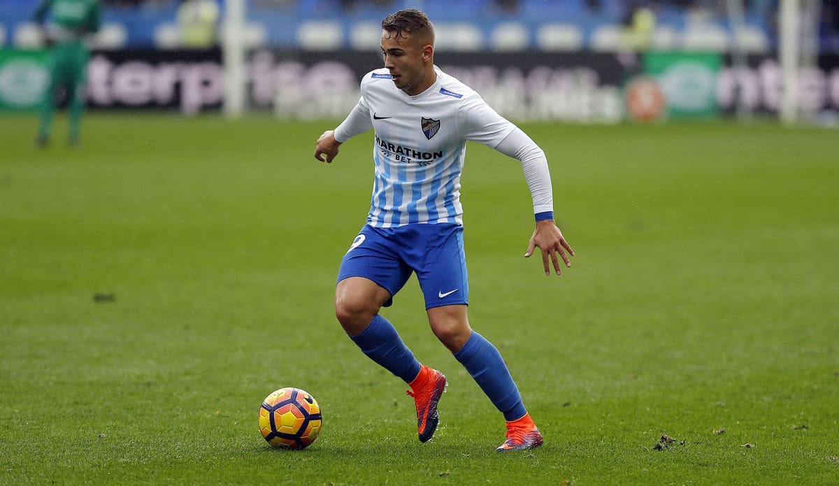 Javier Ontiveros durante su etapa como jugador del Málaga CF | MCF