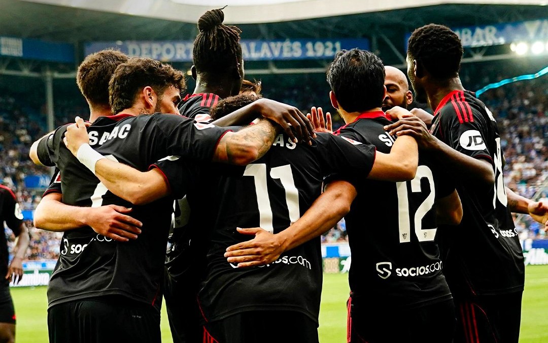 Gol del Sevilla en el Alavés - Sevilla FC | @SevillaFC