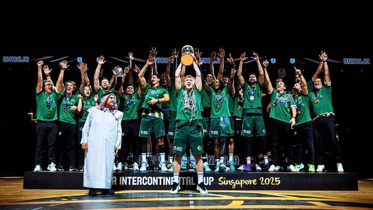 Unicaja Baloncesto, campeón de la Copa FIBA Intercontinental 2025