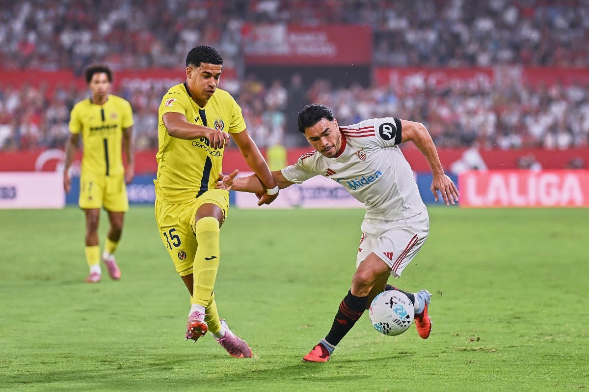 Gabriel Suazo en el Sevilla FC - Villarreal | Salvador López Medina para El MIRA