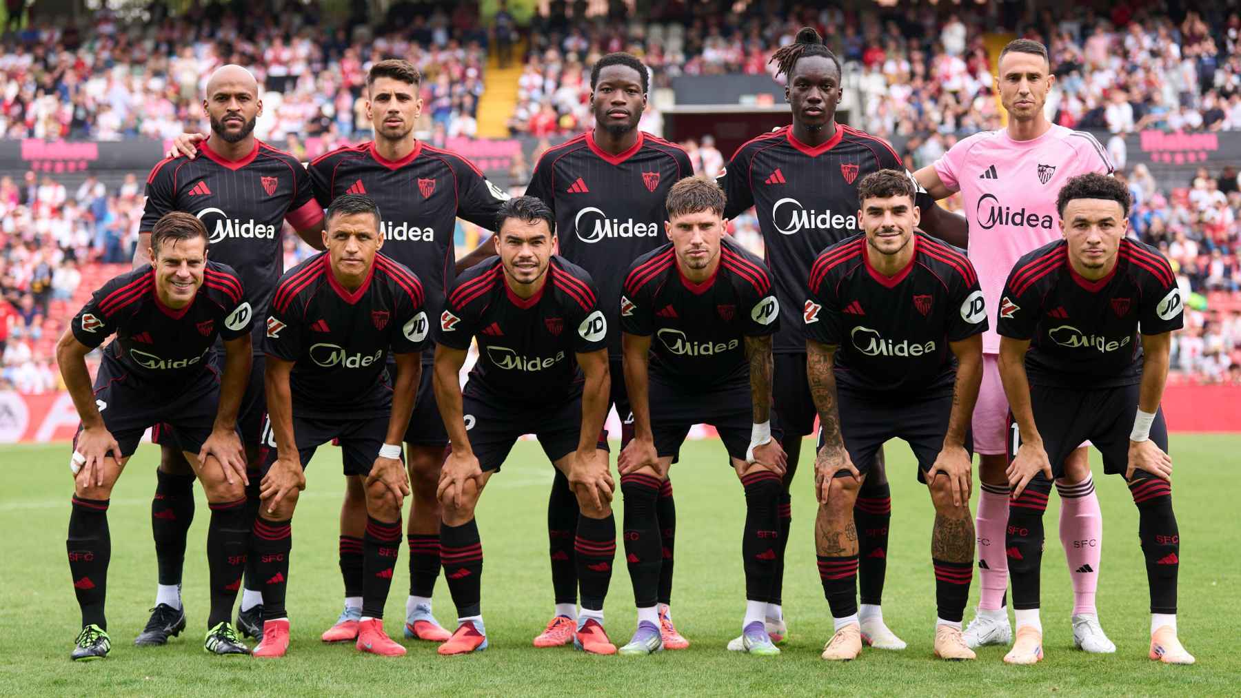 Alineación del Sevilla FC en el partido ante el Rayo Vallecano | @SevillaFC