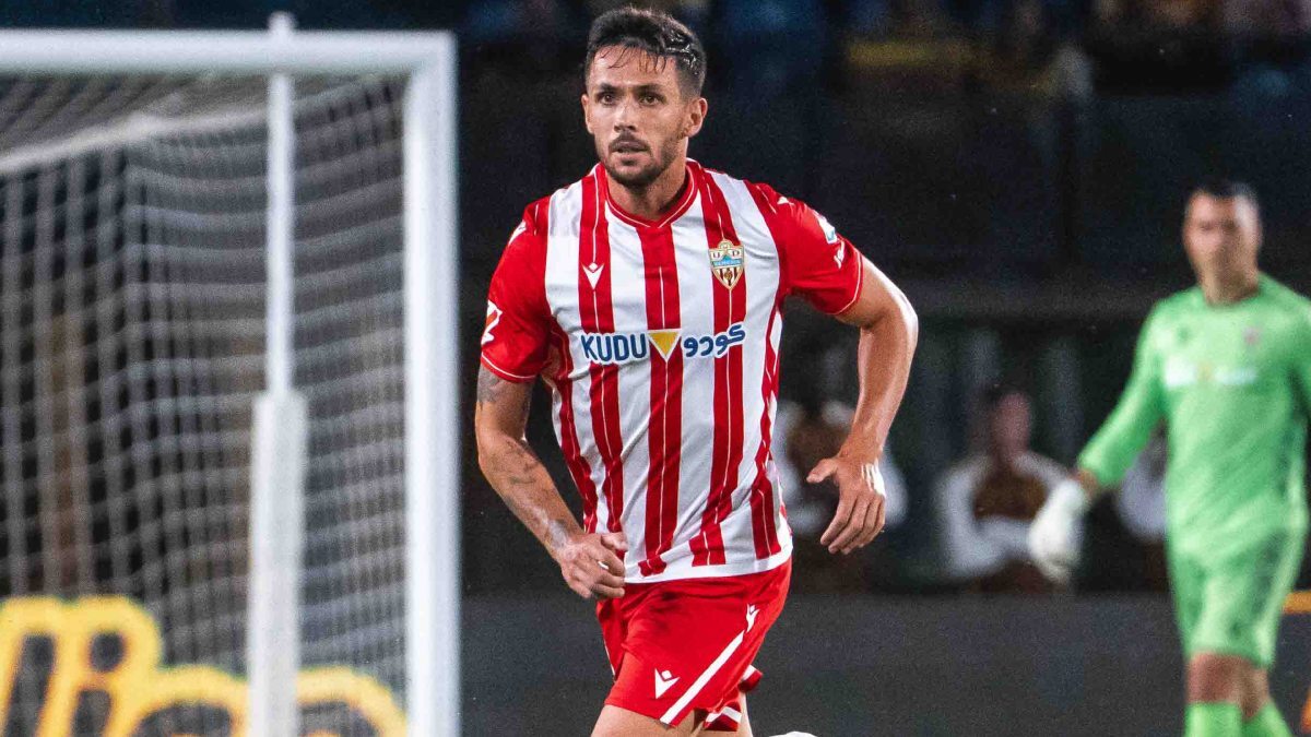 Nelson Monte en el UD Las Palmas - UD Almería | UDA