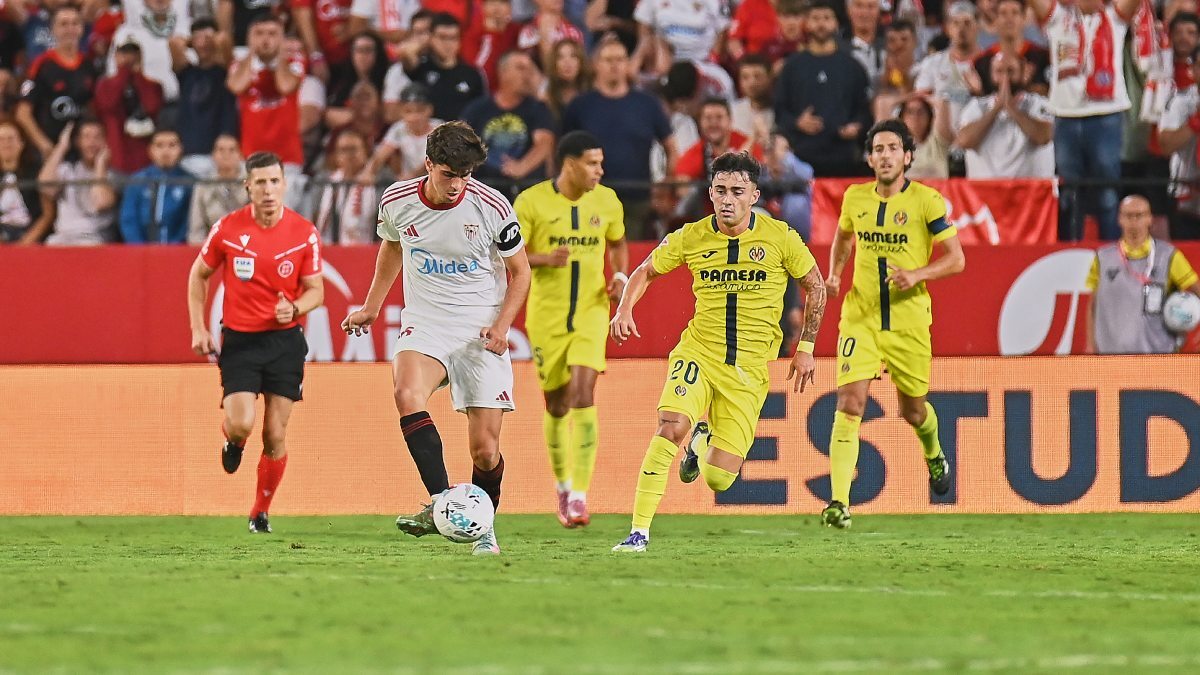 Juanlu Sánchez en el Sevilla FC - Villarreal CF | Salvador López Medina para El MIRA