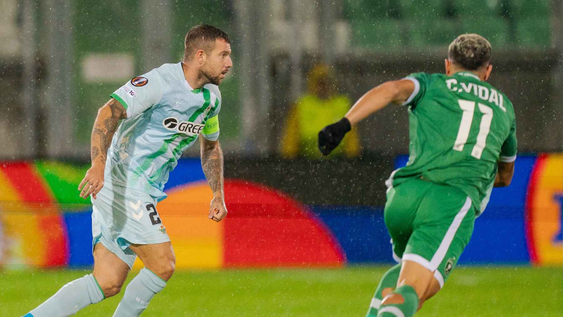 Aitor Ruibal en el Ludogorets - Real Betis | RBB