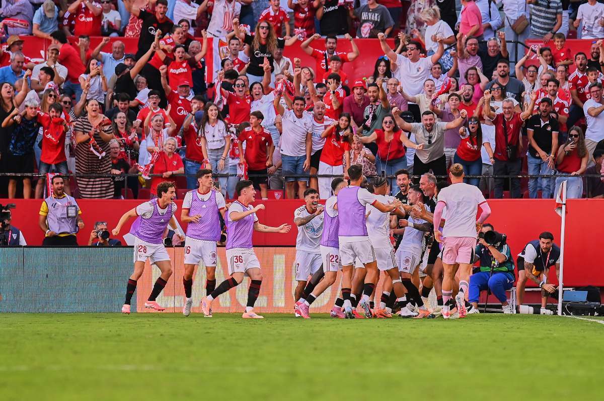 Gol de Carmona en el Sevilla FC - FC Barcelona | Salvador López Medina para El MIRA