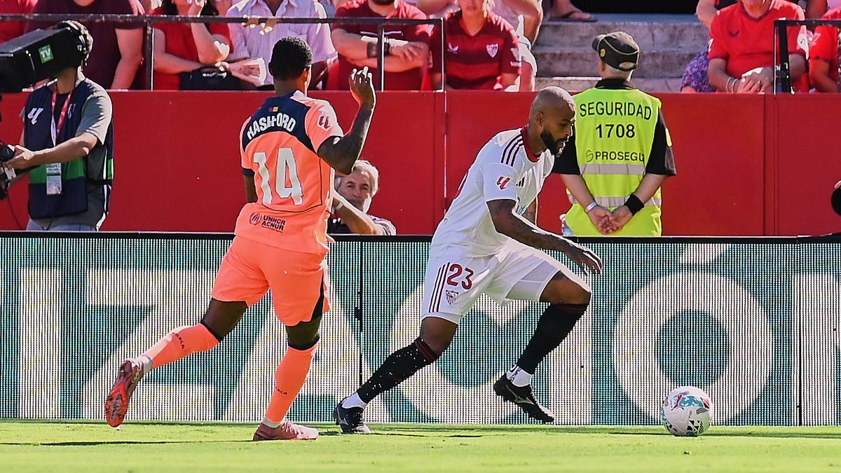 Marcao en el Sevilla FC - FC Barcelona | Salvador López Medina para El MIRA