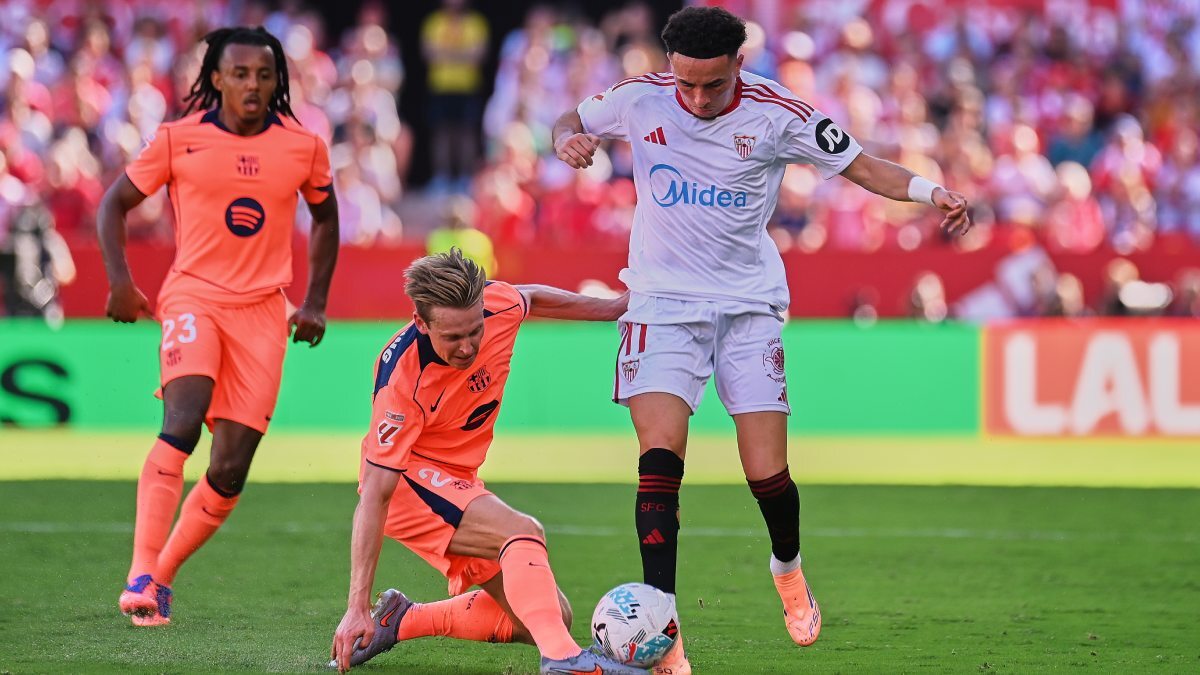 Rubén Vargas en el Sevilla FC - FC Barcelona | Salvador López Medina para El MIRA