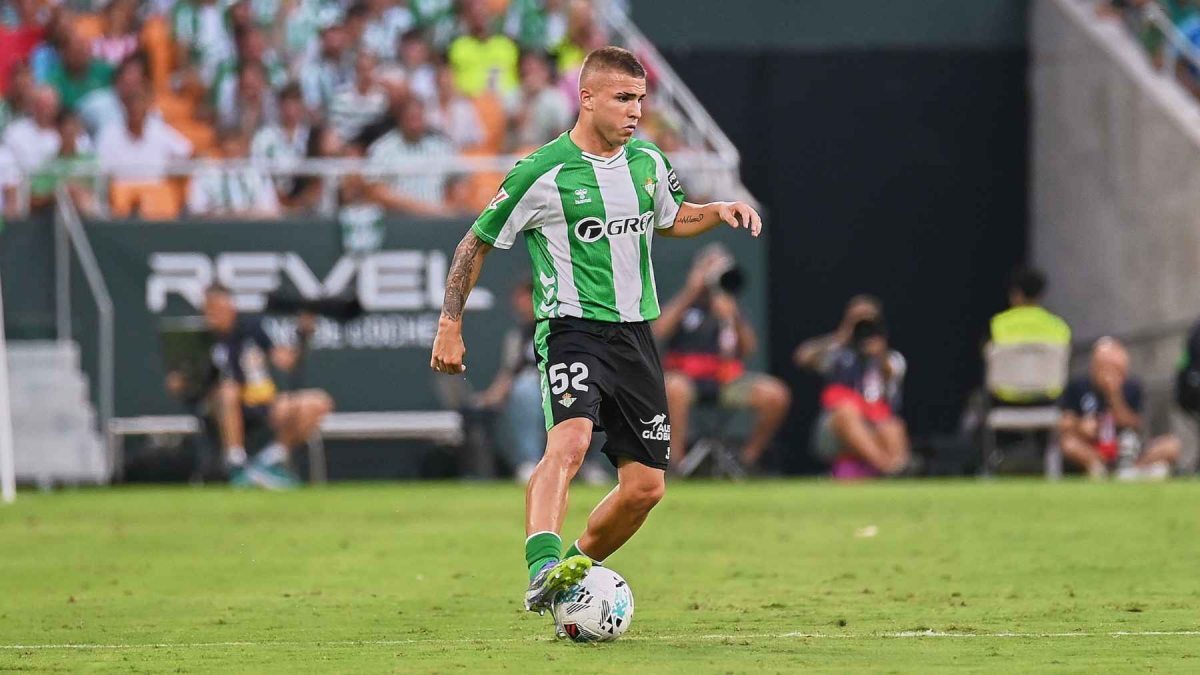 Pablo García en el Real Betis - Athletic Club | Salvador López Medina para El MIRA