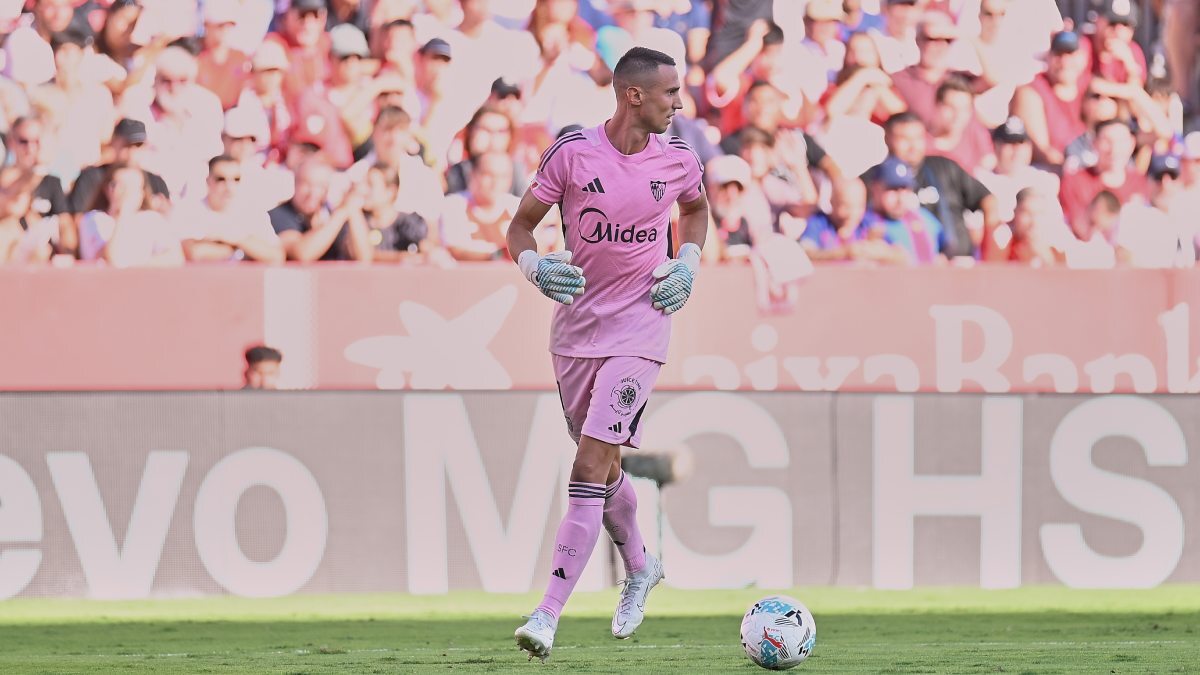 Odysseas Vlachodimos en el Sevilla FC - FC Barcelona | Salvador López Medina para El MIRA