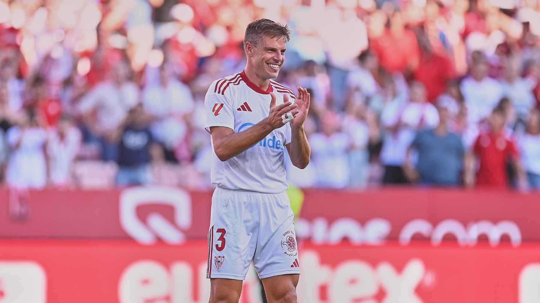 César Azpilicueta en el Sevilla FC - FC Barcelona | Salvador López Medina para El MIRA