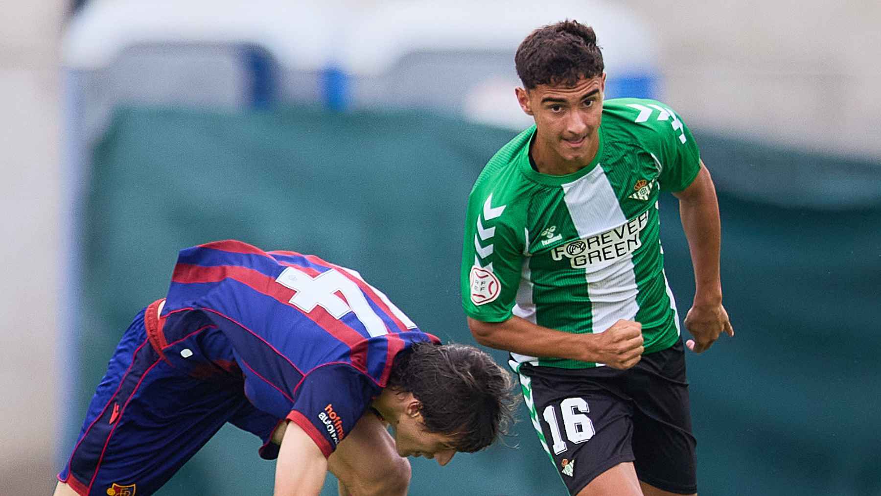 Miguel Romero en el Real Betis - FC Basel | @RealBetis