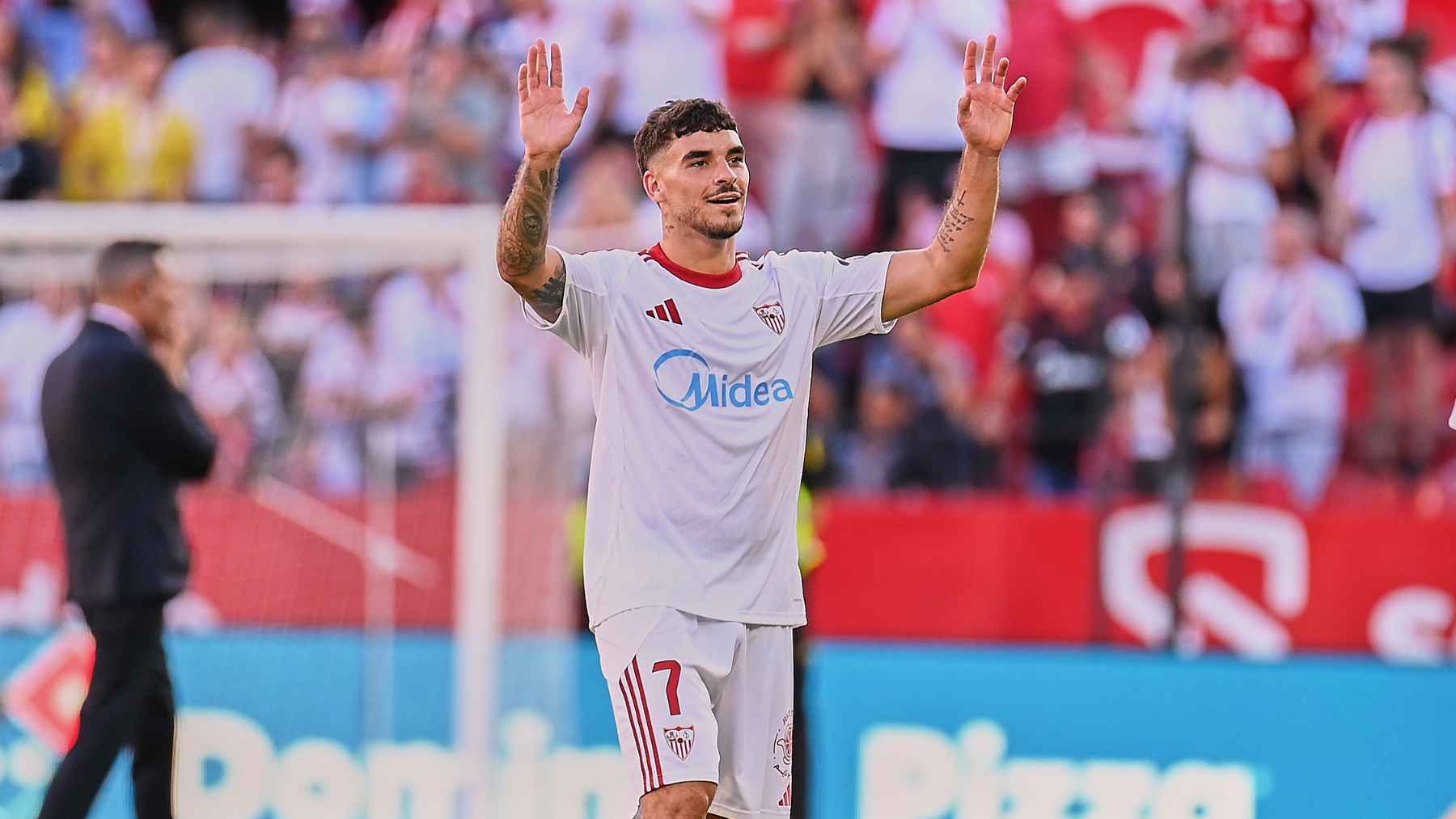 Isaac Romero en el Sevilla FC - FC Barcelona | Salvador López Medina para El MIRA