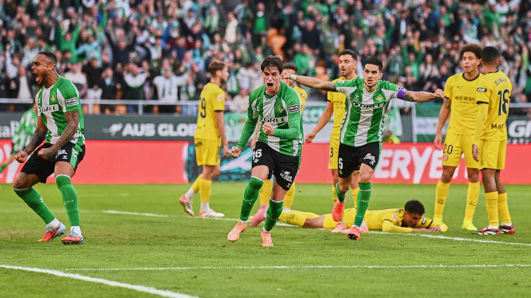 Gol de Valentín Gómez en el Real Betis - Girona | Salvador López Medina para el MIRA