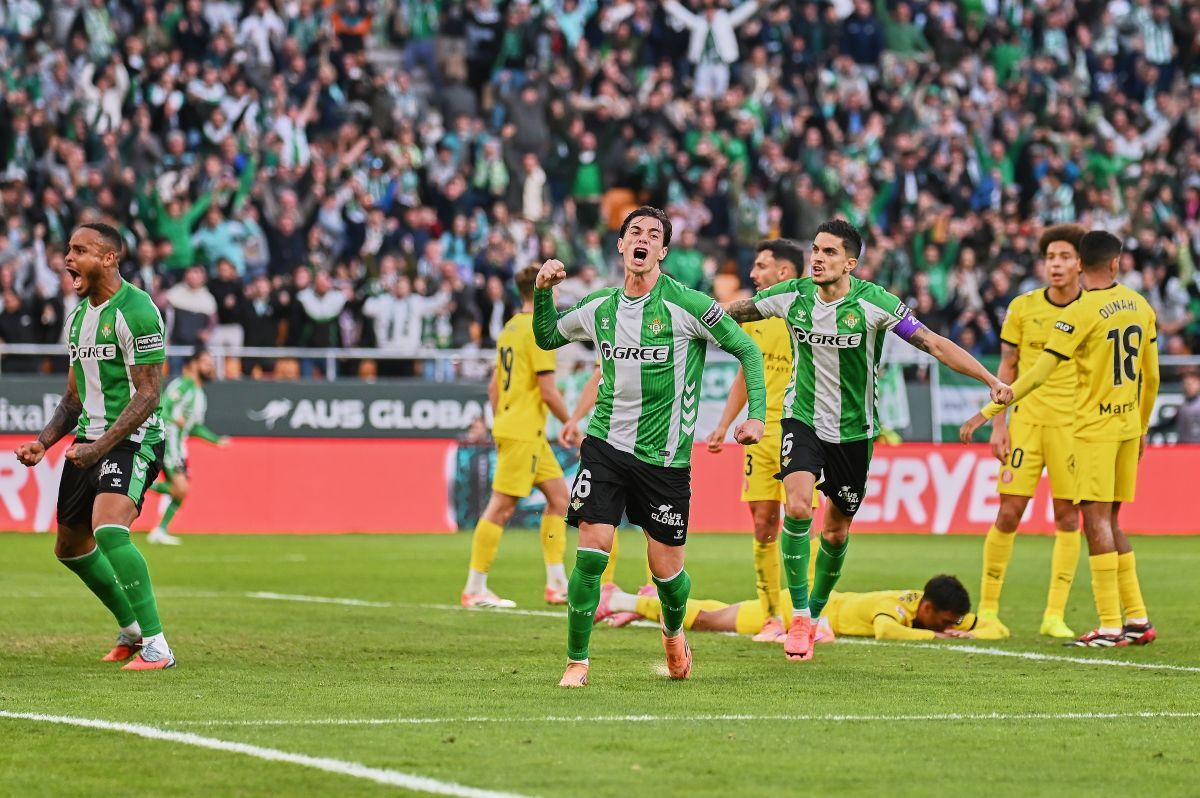 Gol de Valentín Gómez en el Real Betis - Girona | Salvador López Medina para el MIRA