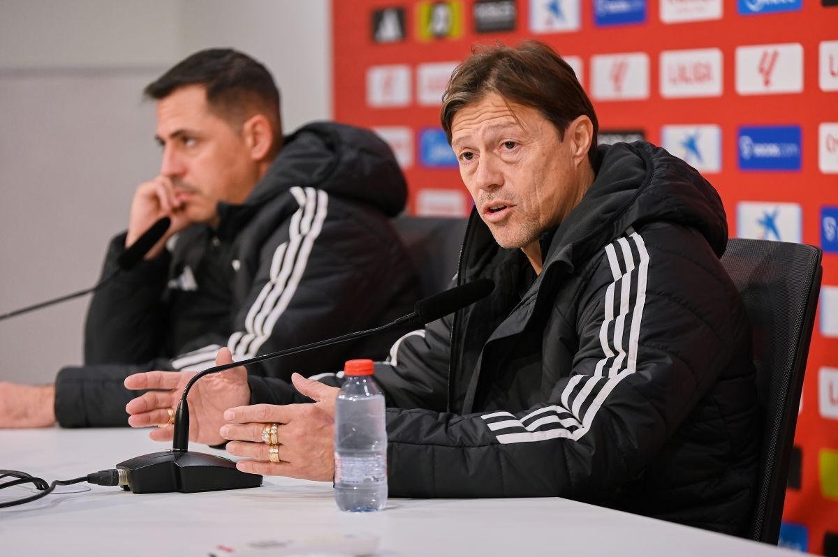 Matías Almeyda en la rueda de prensa previa a El Gran Derbi | Salvador López Medina