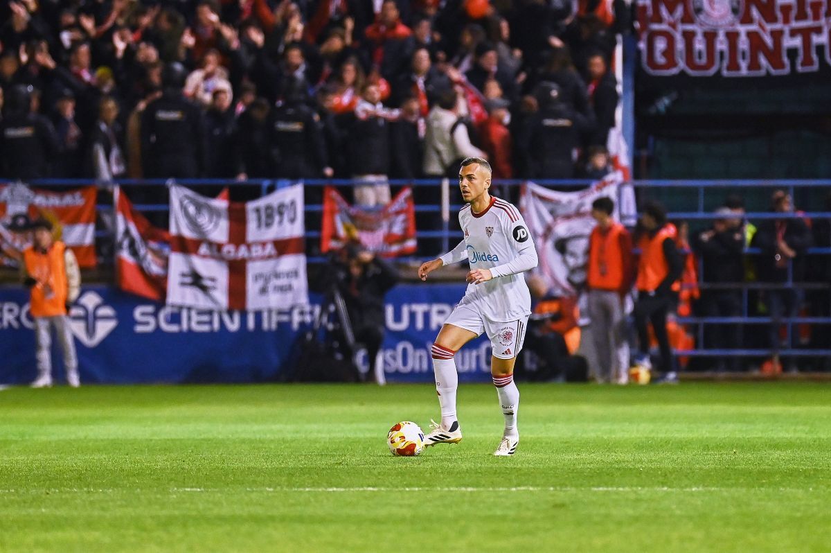 Joan Jordán en el Extremadura - Sevilla FC | Salvador López Medina