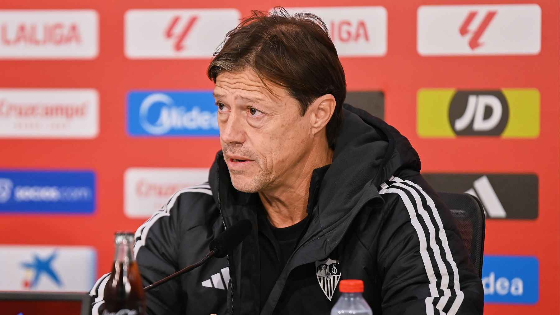 Matías Almeyda, entrenador del Sevilla FC, en rueda de prensa | Salvador López Medina