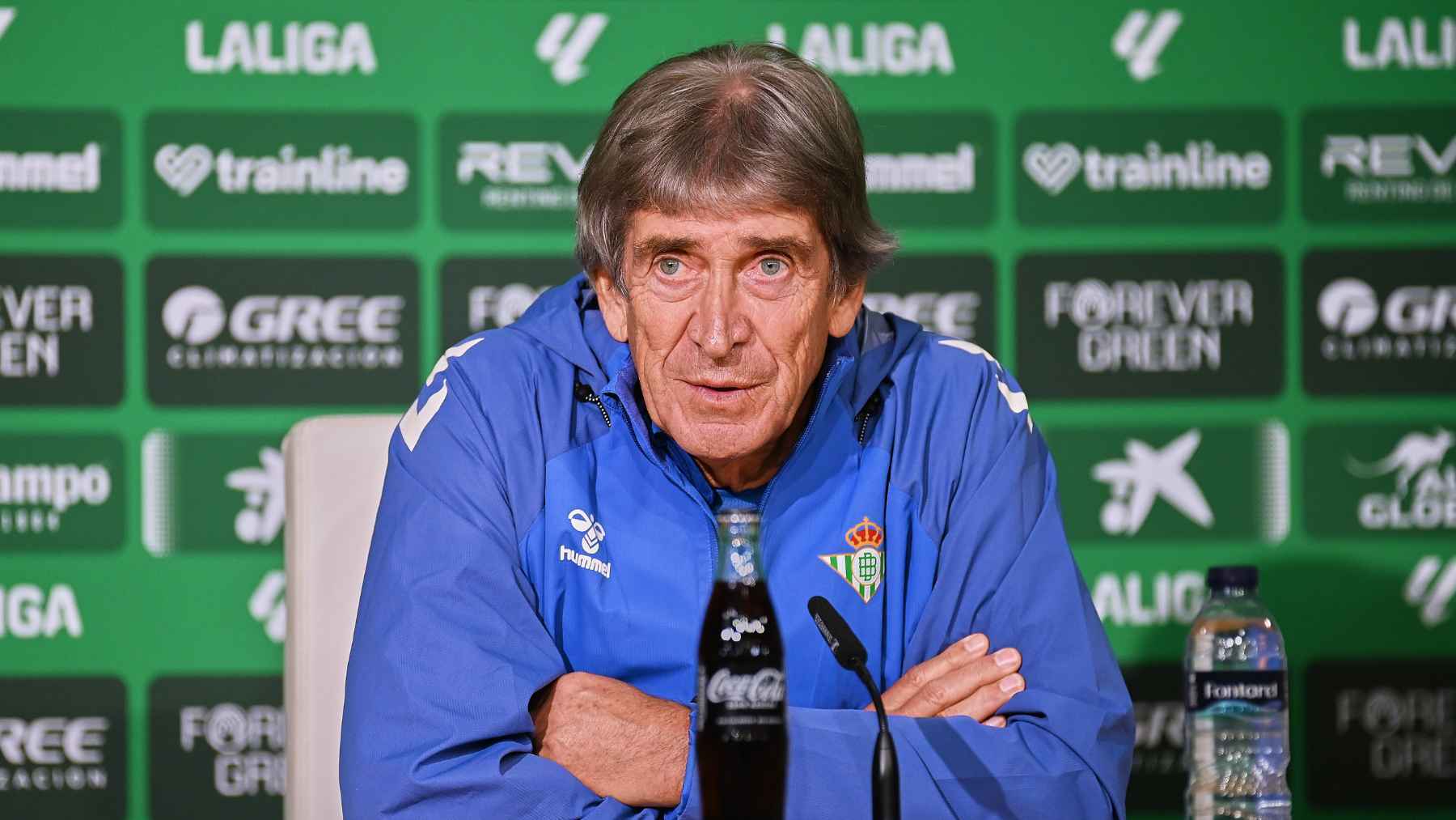 Manuel Pellegrini en rueda de prensa | Salvador López Medina para El MIRA