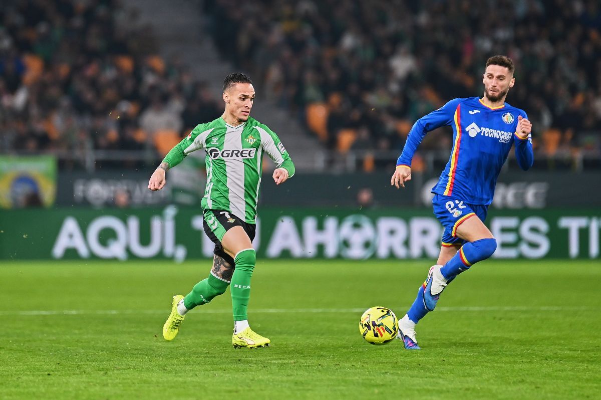 Antony en el Real Betis - Getafe CF | Salvador López Medina