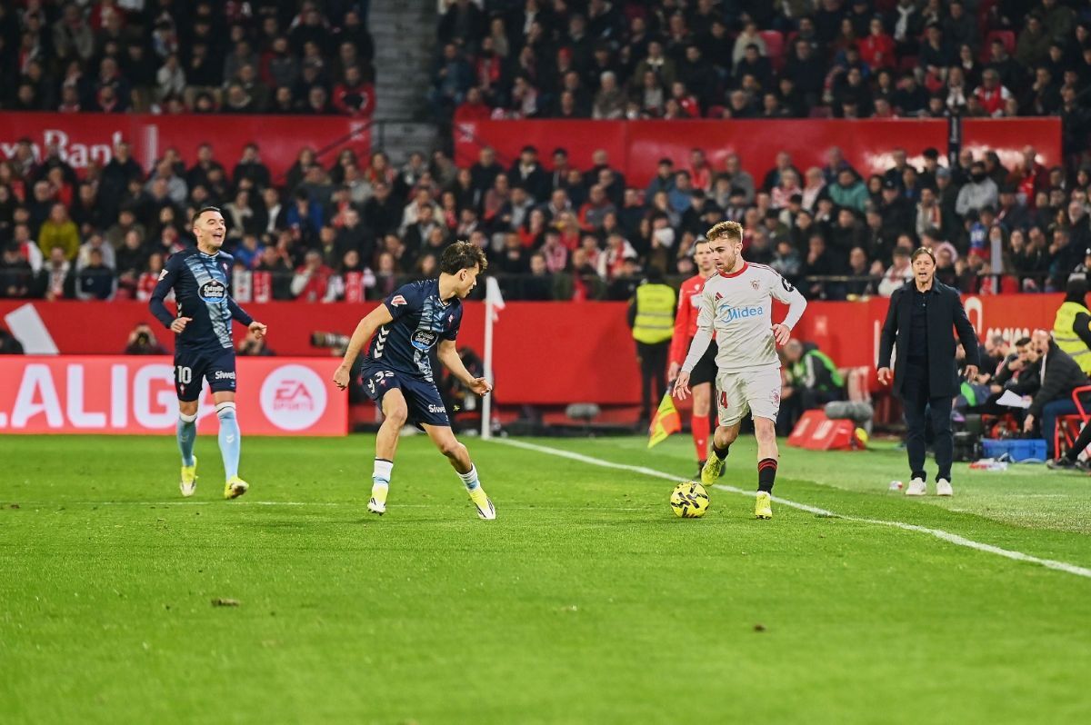 Peque en el Sevilla FC - Celta de Vigo | Salvador López Medina