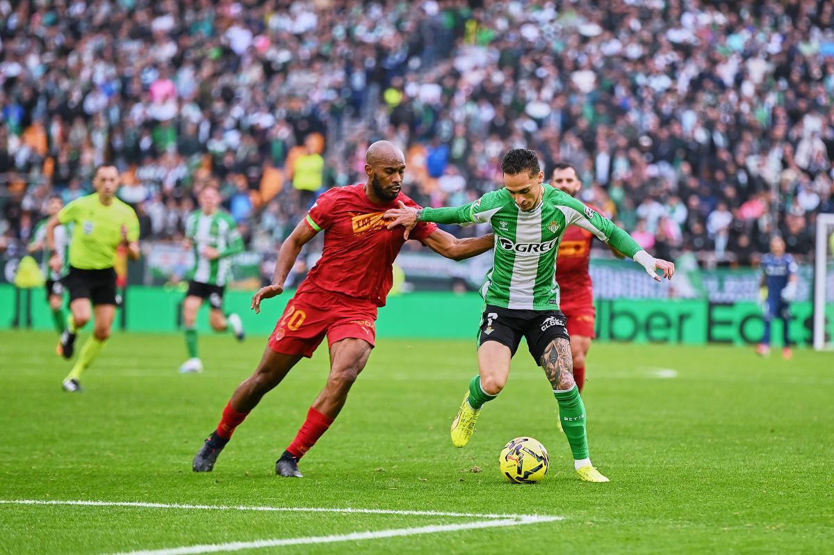 Antony en el Real Betis - Valencia CF | Salvador López Medina