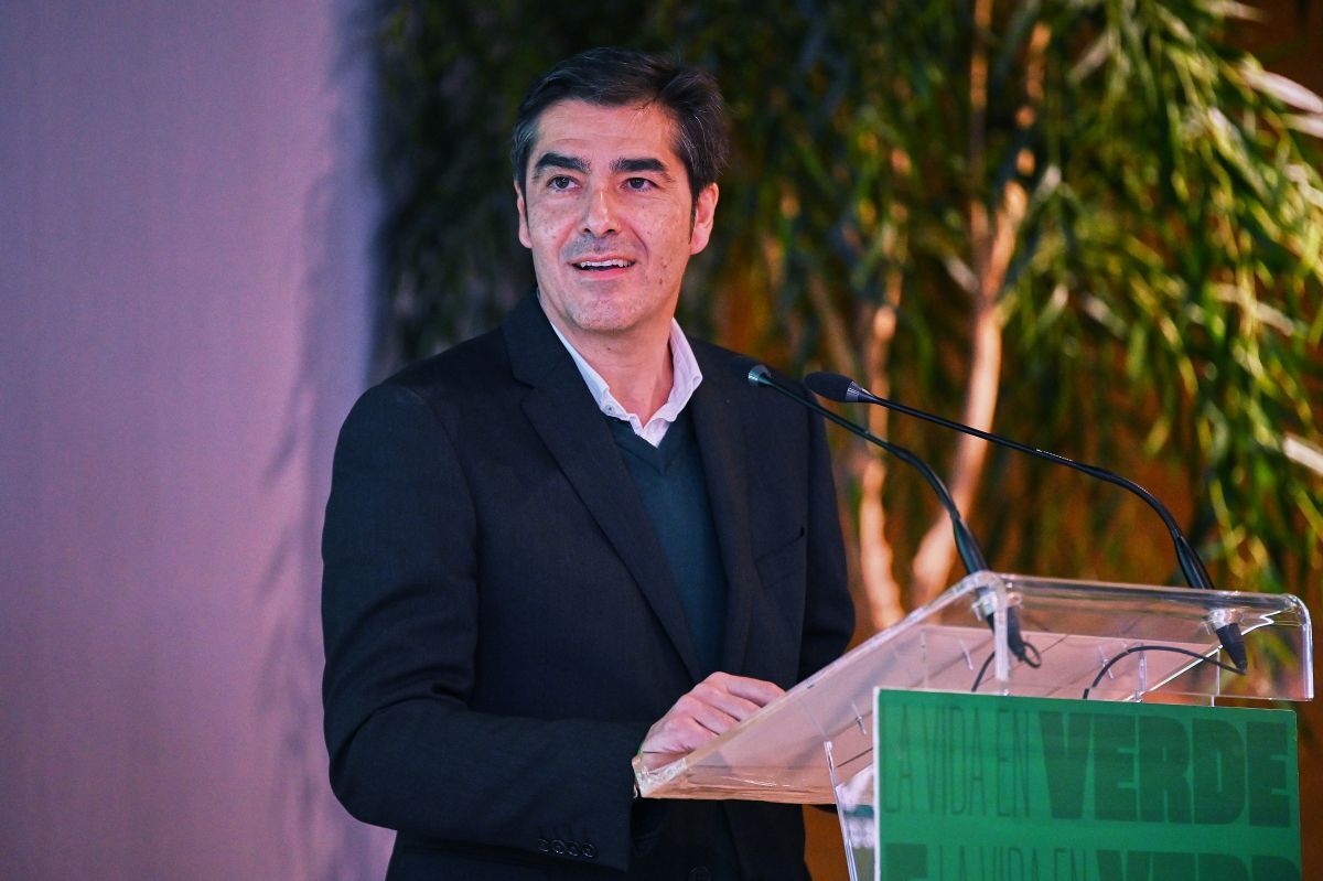 Ángel Haro en la presentación de Álvaro Fidalgo con el Real Betis | Salvador López Medina