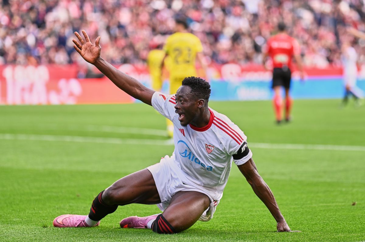 Akor Adams en el Sevilla FC - Girona | Salvador López Medina