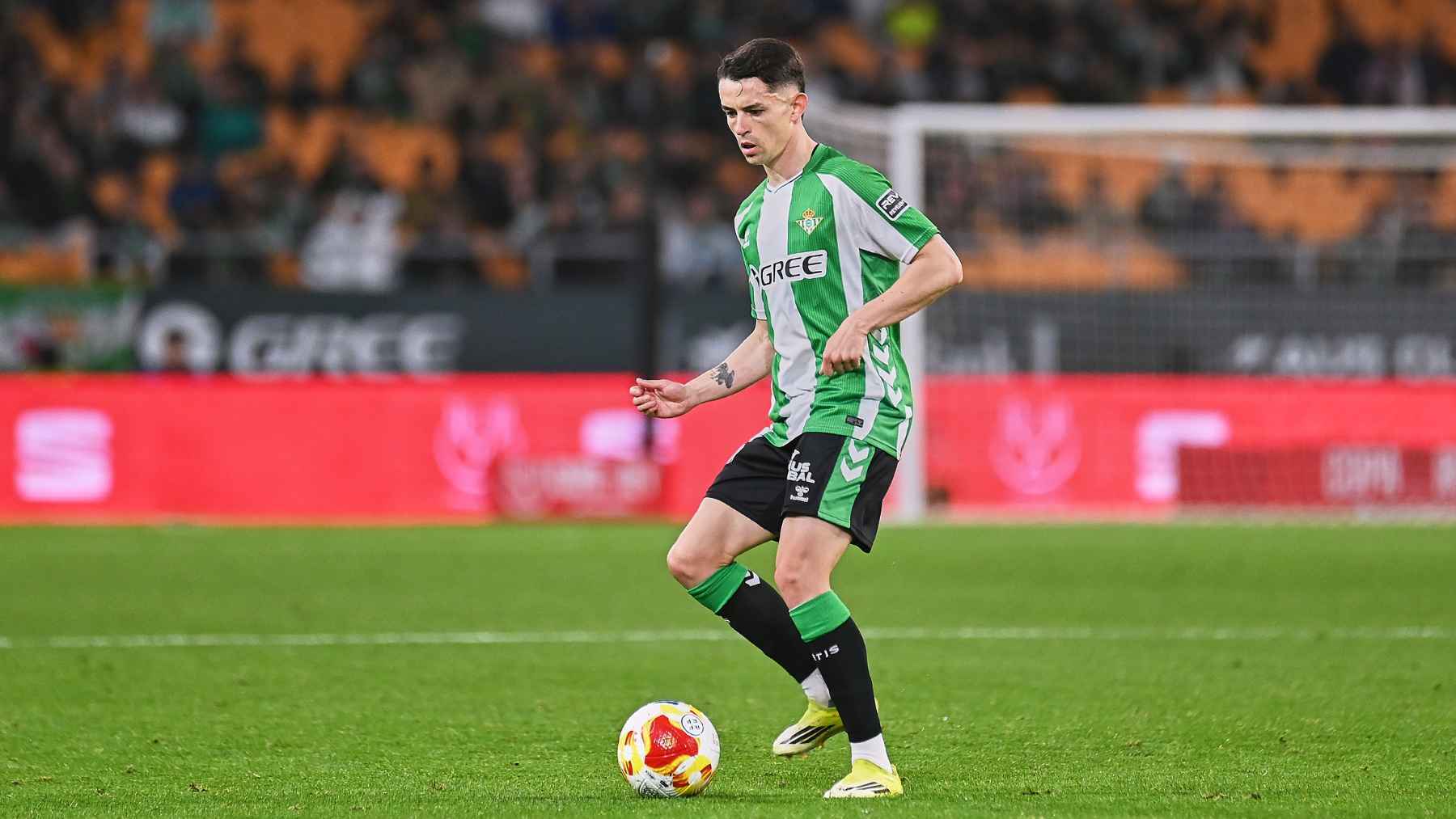 Álvaro Fidalgo en el Real Betis - Atlético de Madrid | Salvador López Medina para El MIRA