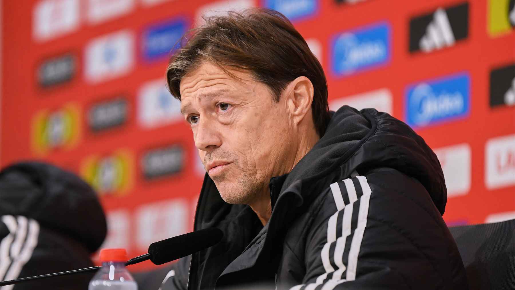Matías Almeyda, entrenador del Sevilla FC, en rueda de prensa | Salvador López Medina