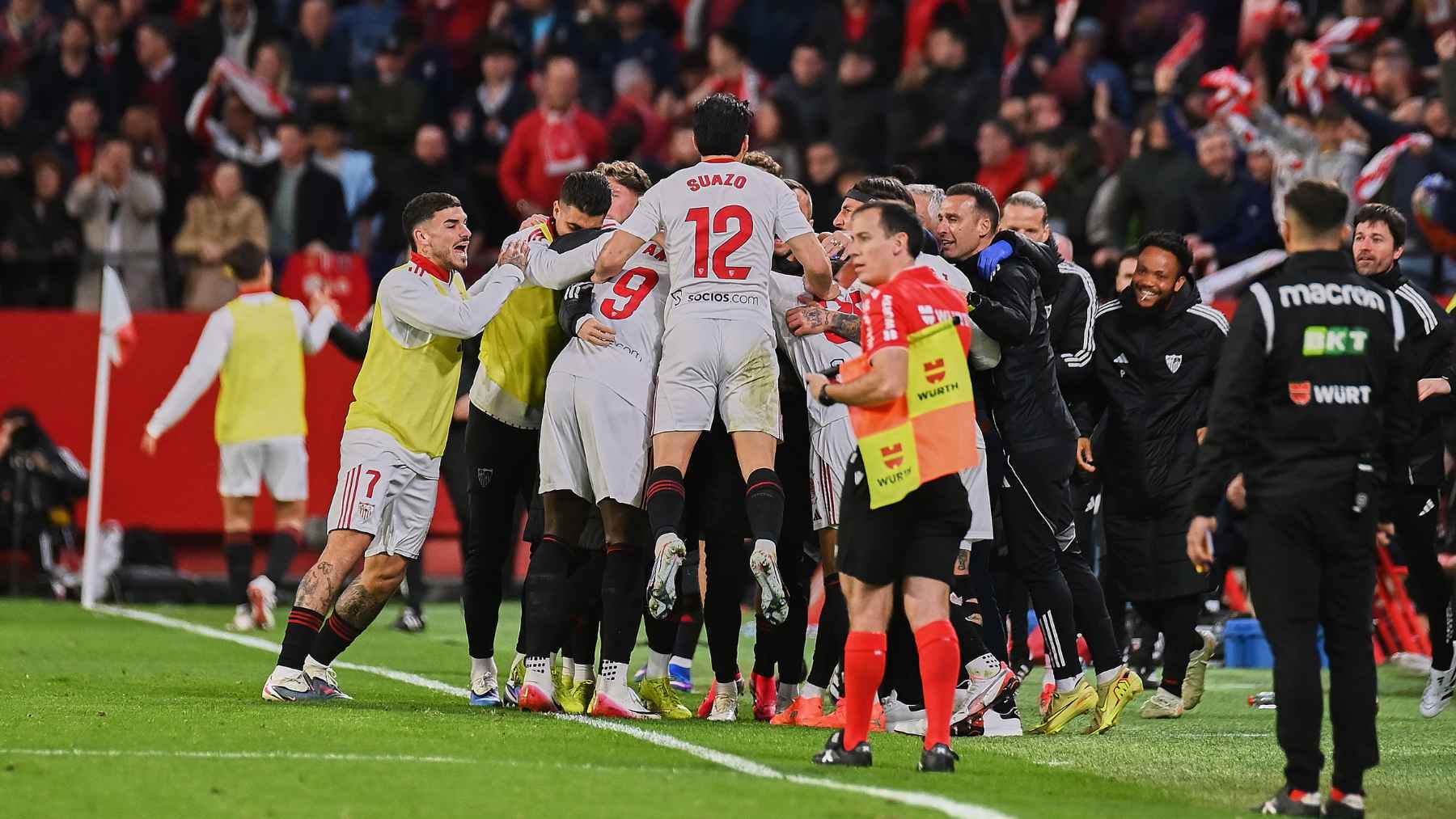 Gol de Sow en el Sevilla FC - Deportivo Alavés | Salvador López Medina
