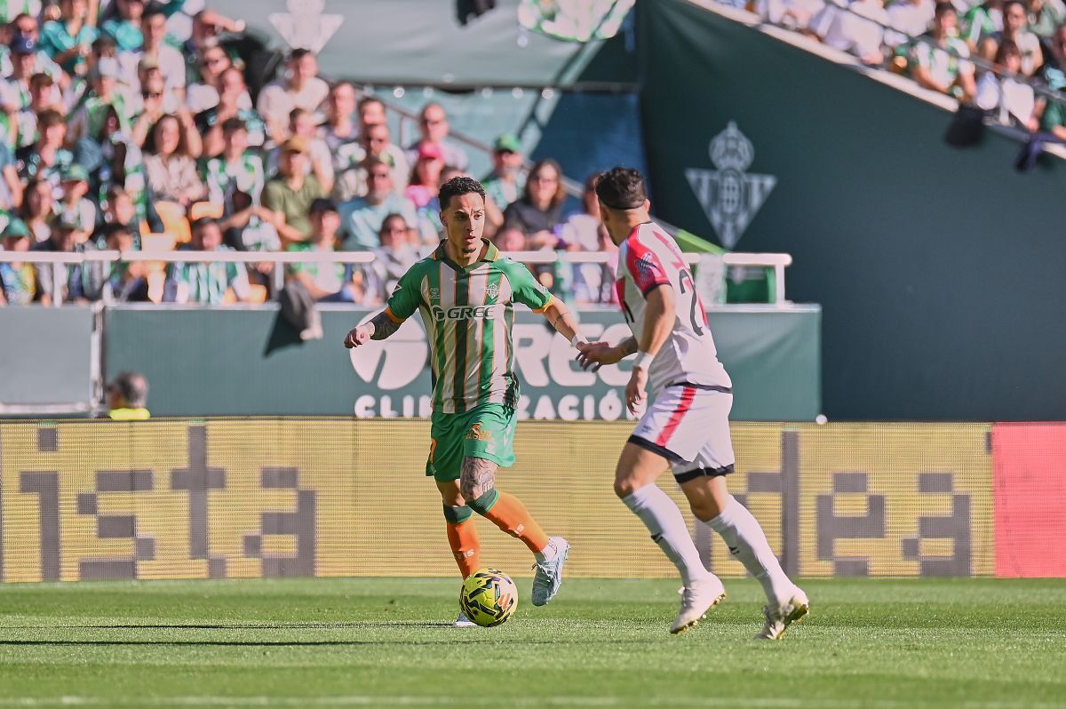 Antony en el Real Betis -Rayo Vallecano | Salvador López Medina
