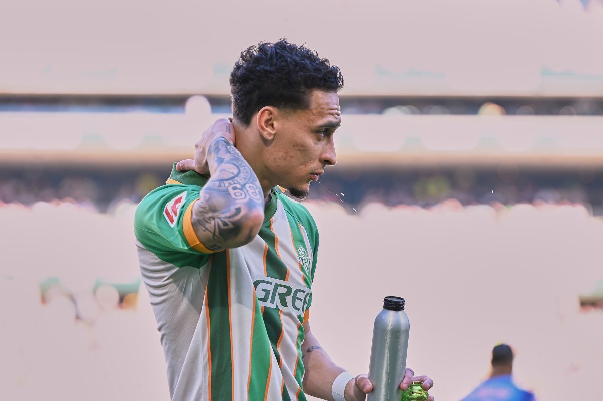 Antony en el Real Betis -Rayo Vallecano | Salvador López Medina