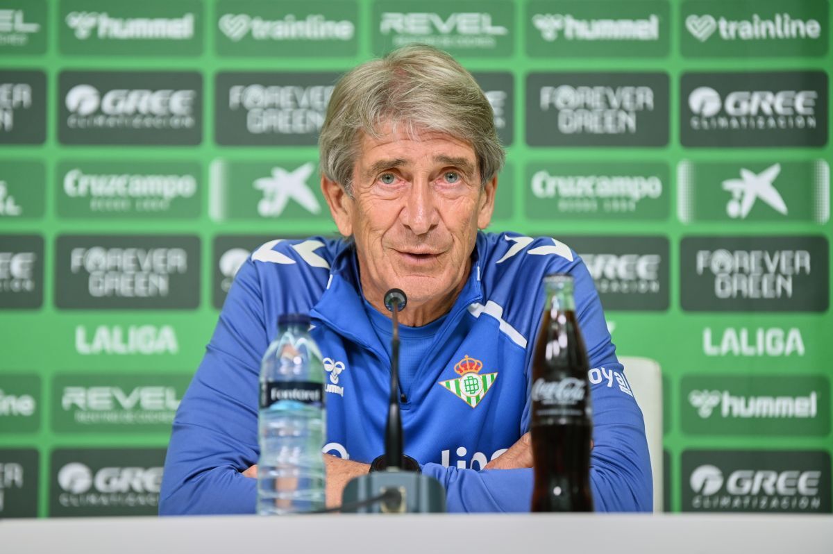 Manuel Pellegrini en la rueda de prensa previa a El Gran Derbi | Salvador López Medina para El MIRA