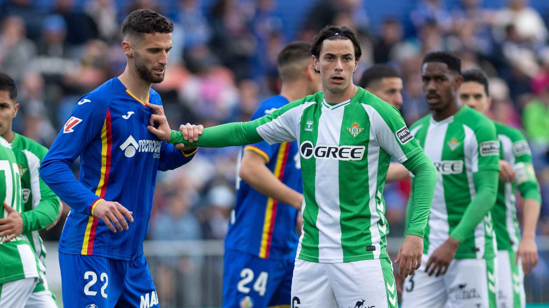Valentín Gómez en el Getafe CF - Real Betis | @RealBetis