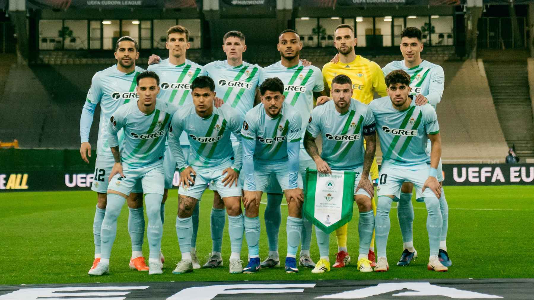 Alineación del Real Betis ante el Panathinaikos | @RealBetis