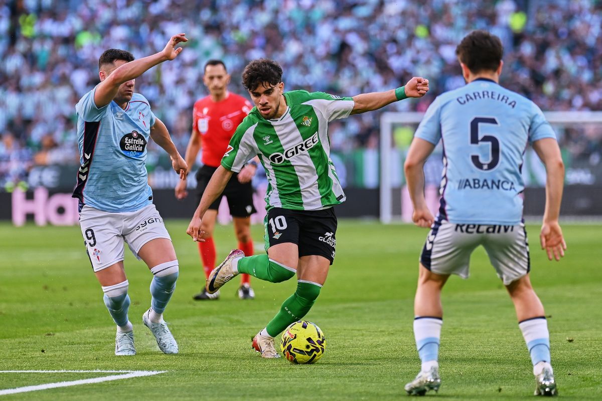 Abde en el Real Betis - Celta de Vigo | Salvador López Medina