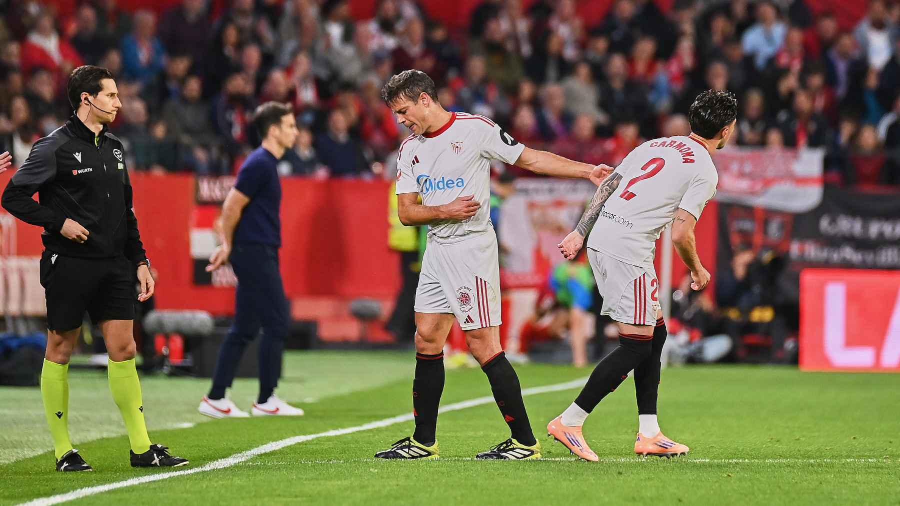 César Azpilicueta en el Sevilla FC - Rayo Vallecano | Salvador López Medina