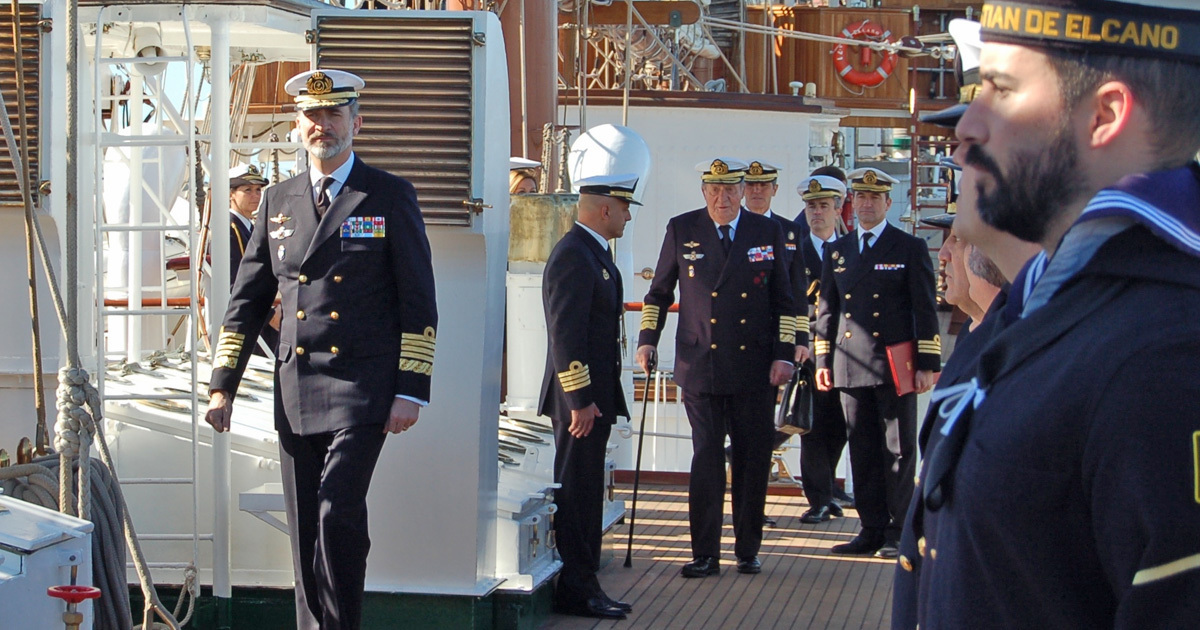 El Rey Felipe VI en una de sus últimas visitas a la provincia de Cádiz 