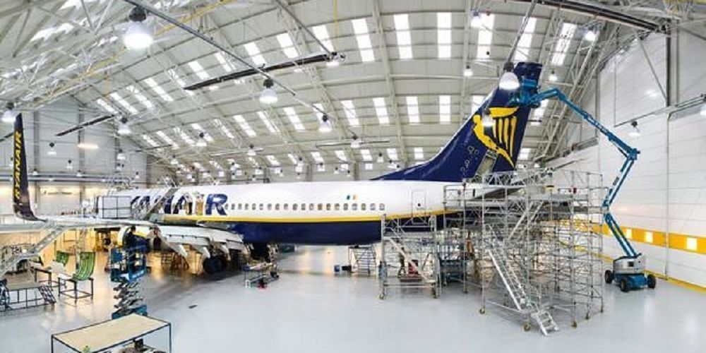 Centro de reparación de aviones