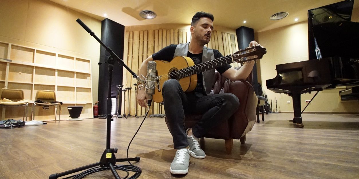 Riki Rivera, en plena faena.