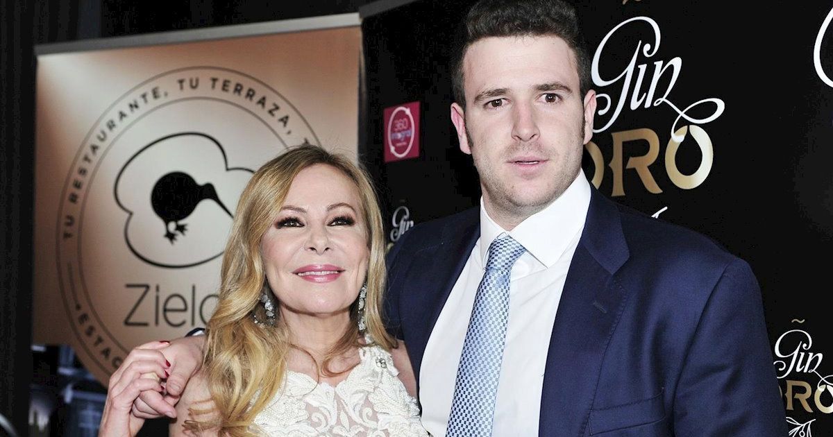 Ana Obregón y su hijo