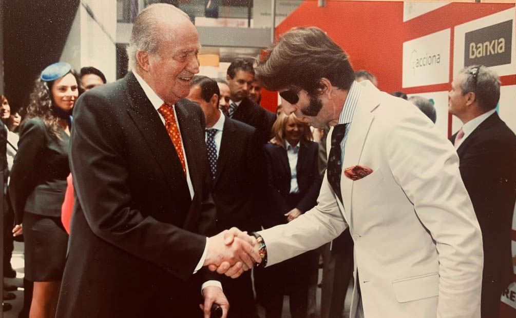 El Rey Juan Carlos I y Juan José Padilla