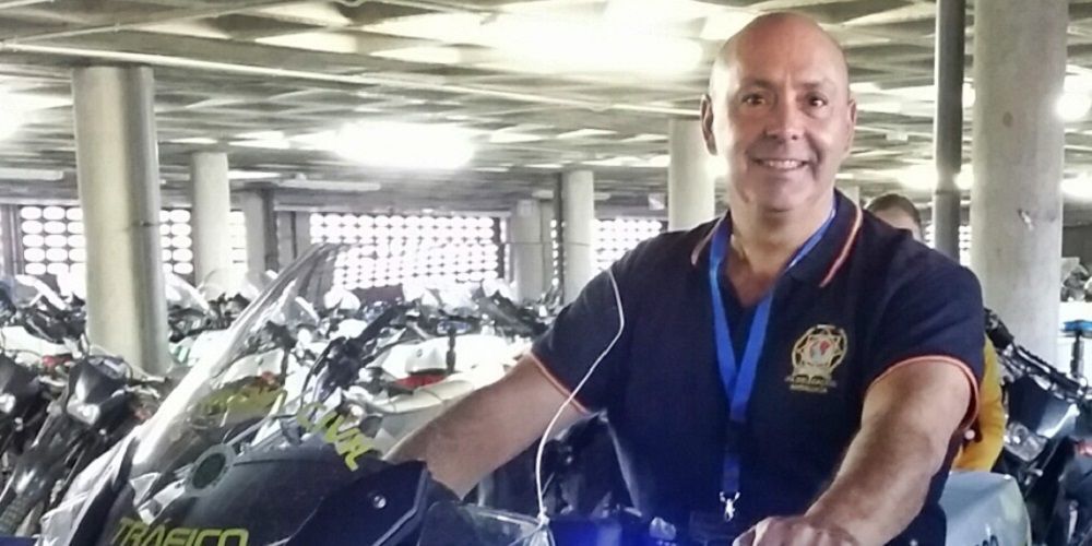 Sebastián Suárez, presidente de la Asociación Internacional de Policía en Andaucía I.P.A