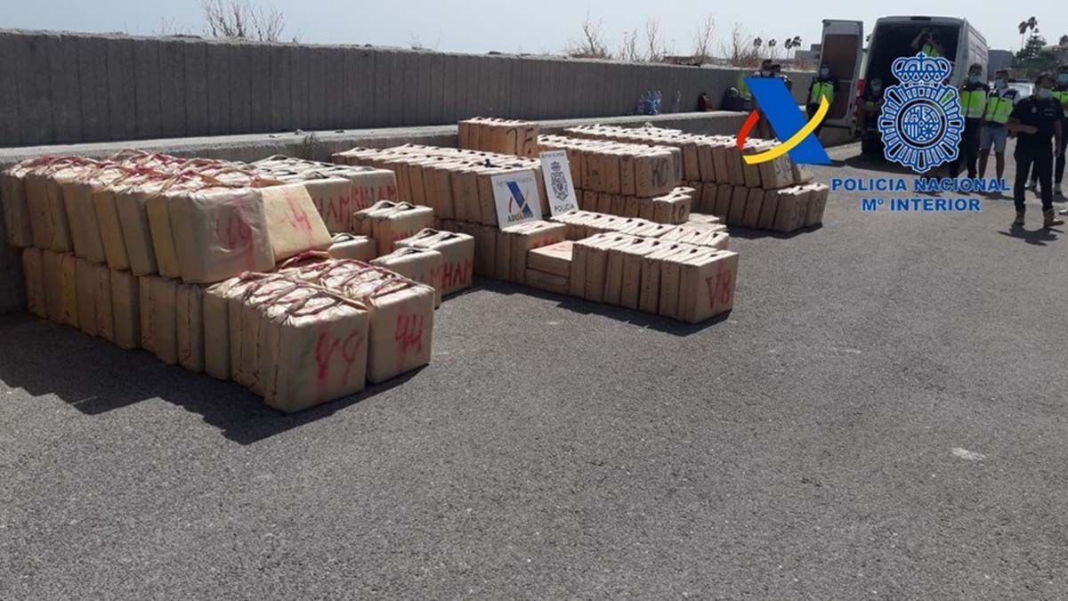 droga incautada veleros 1 hachis