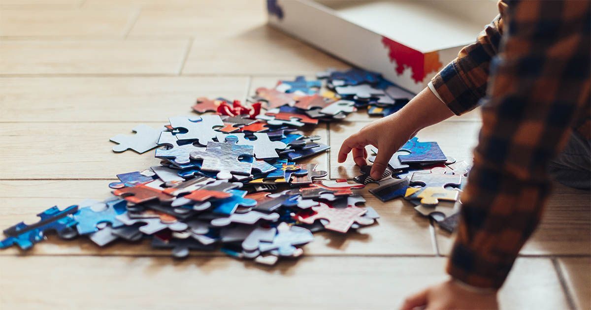 niño puzzle niños