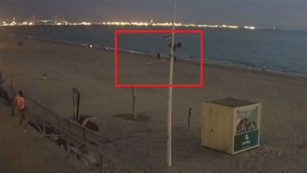 mujer ahogada las redes el puerto playa