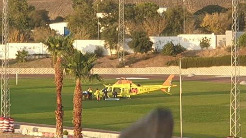 Helicóptero 061 accidente Medina Sidonia